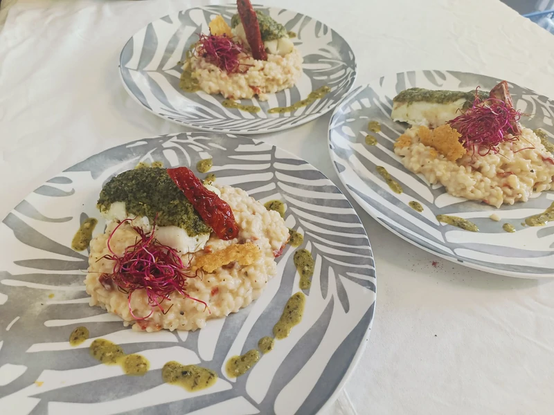 Risotto milanais